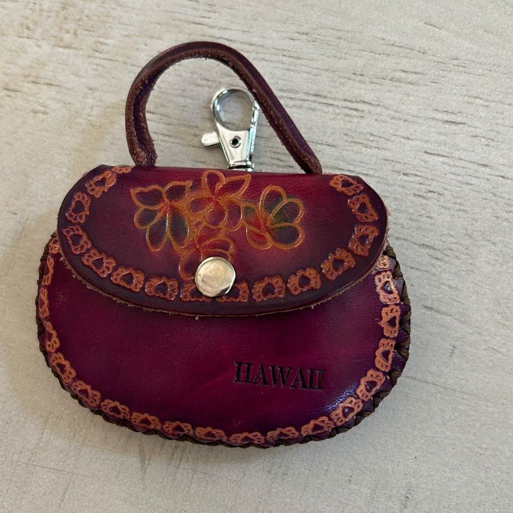 HAWAII Leather Mini Coin Purse